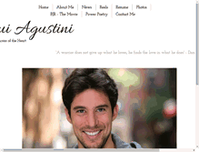 Tablet Screenshot of guiagustini.com